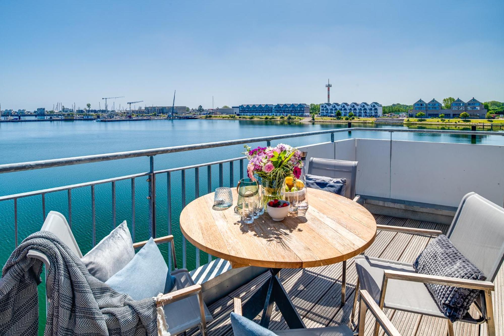 Sea Apartment Mojo- Meerblick, Infrarotauna, Terrasse Olpenitz Esterno foto