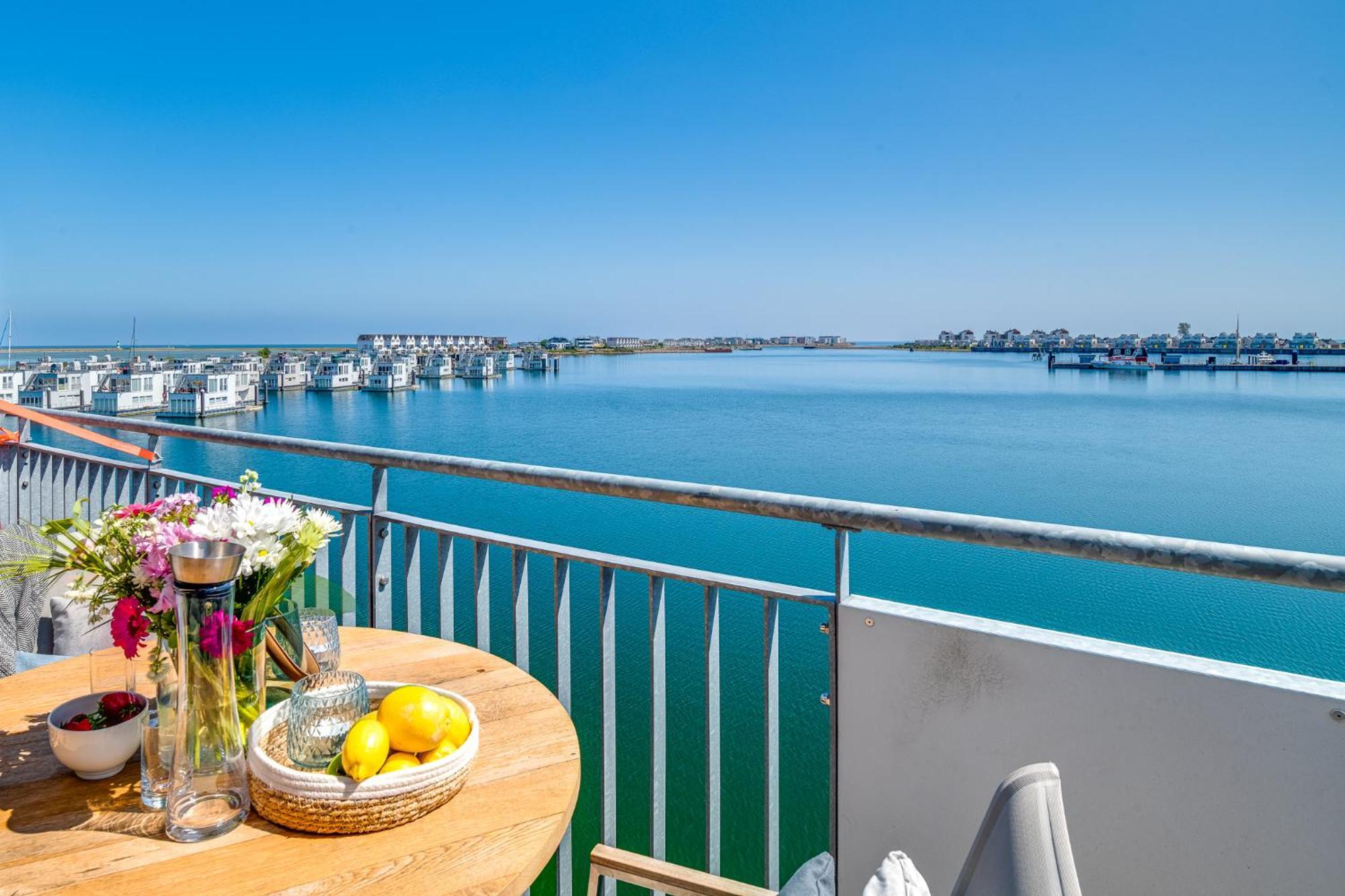 Sea Apartment Mojo- Meerblick, Infrarotauna, Terrasse Olpenitz Esterno foto